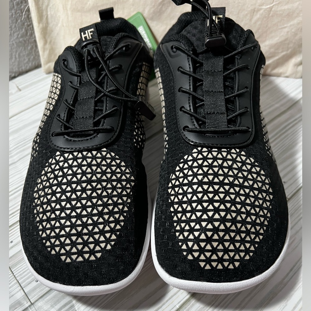 Hike‎ Footwear Cloud Ergonomic Support Barefoot sneaker shoe black women 10-10.5 - Picture 2 of 13